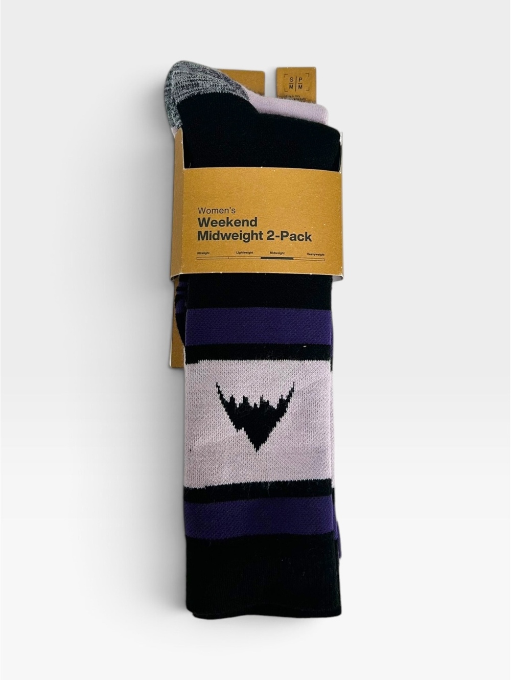 Burton Women’s Weekend Midweight Snowboard Ski Socks 2-Pack Size S/M NWT